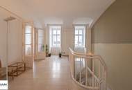 Wohnen am Stadtpark! Altbau mit großen Kellerräumlichkeiten z.B. als Galerie / Studio - sofort beziehbar!