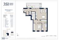 Hofseitige 3-Zimmer-Wohnung mit Terrassenfläche Nähe Alte Donau