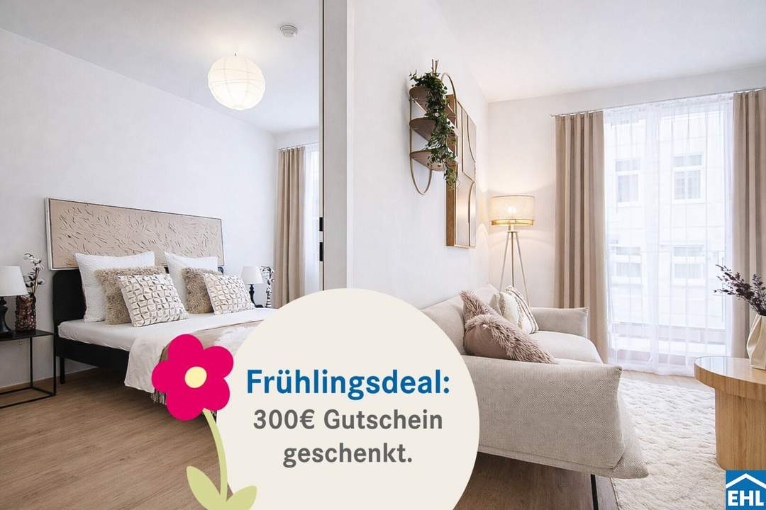 Frühlingsdeal: 300 € Einkaufsgutschein geschenkt!