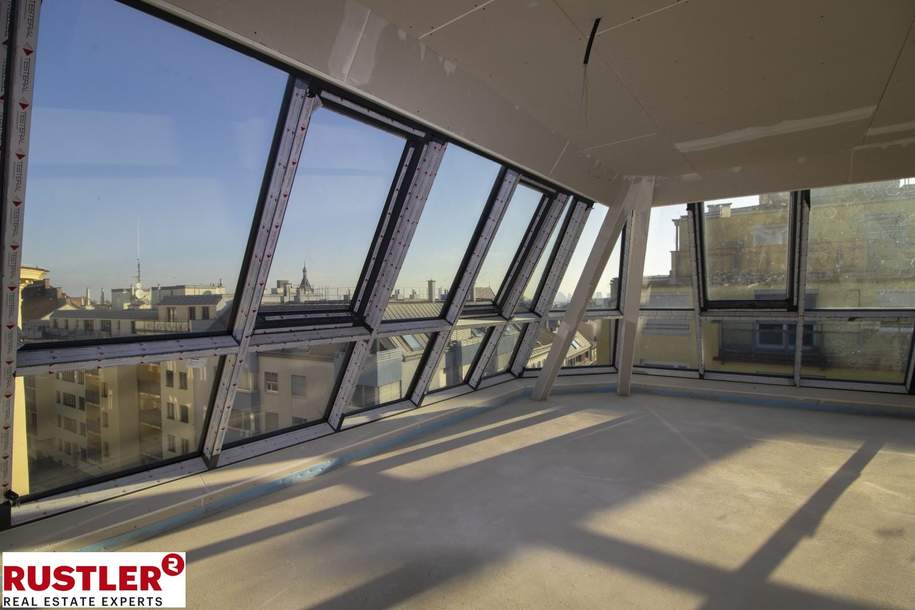 Erstbezug! Dachgeschosswohnung mit Freifläche in bester Lage - Nähe Kutschkermarkt, Wohnung-kauf, 580.000,€, 1180 Wien 18., Währing