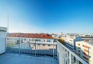 !!! EXKLUSIV !!! >> luxuriöse DG Wohnung mit eigenem Liftzugang, zwei Bäder und Dachterrasse >> TOP Anbindung