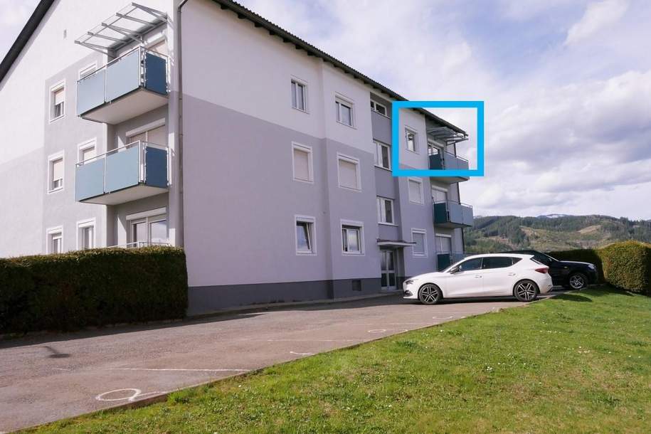 helle Eigentumswohnung mit Loggia in Stadtrandlage von Knittelfeld zu kaufen, Wohnung-kauf, 59.000,€, 8723 Murtal