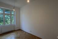Großzügiger Altbau-Erstbezug im Pratercottage – Ruhelage, Grünblick &amp; Wohnküche mit Loggia | ZELLMANN IMMOBILIEN