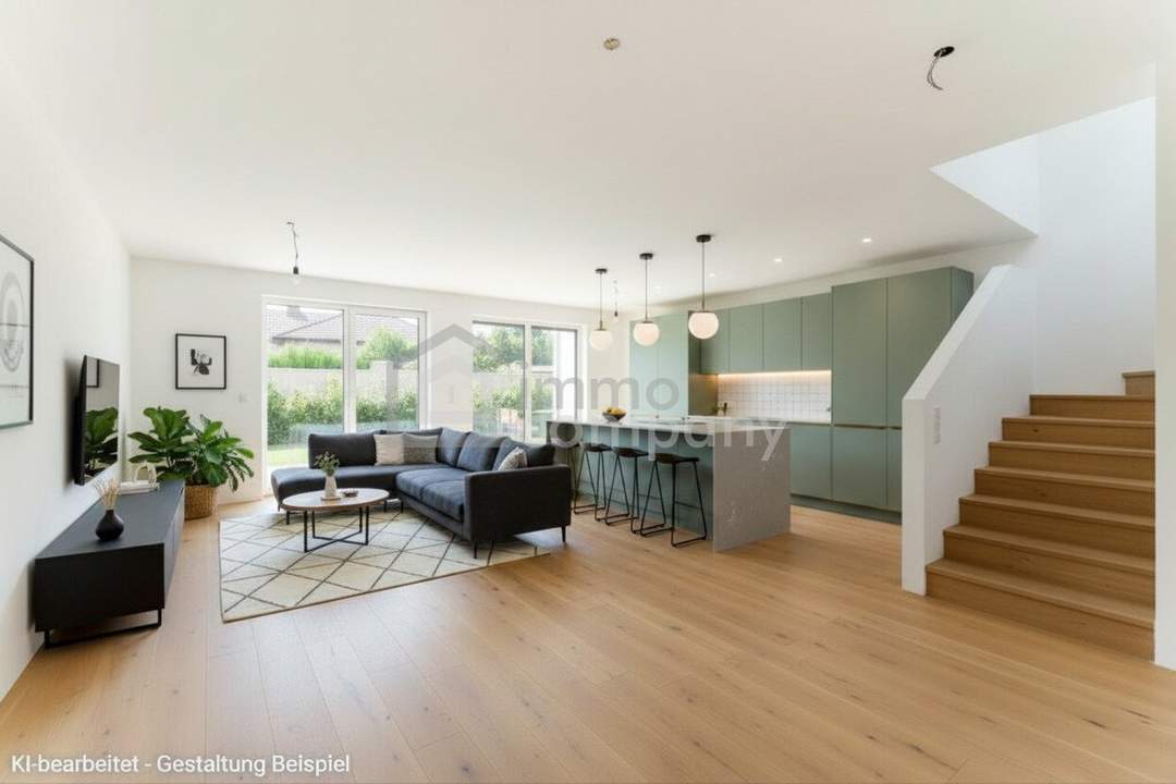 hr neues Familiennest: Lichtdurchflutete Doppelhaushälfte