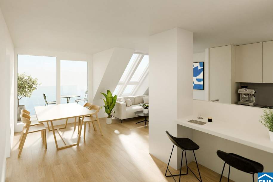 Stilvolle Erstbezugswohnung in begehrter Wohngegend des Westens, Wohnung-miete, 959,00,€, 1140 Wien 14., Penzing