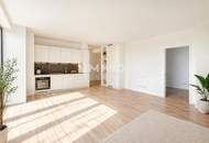 38. Etage inkl. 39m2 Loggia! DC2 Tower: City, Donau &amp; Lifestyle vereint