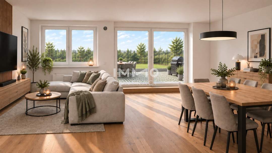 BAUSTART! 3-Zimmer-Gartenwohnung mit traumhafter Abendsonne – Ihr persönliches Sonnenparadies