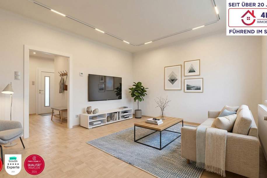Freier Mietzins!! Sanierungsbedürftig!! 61m² Neubau-Wohnung – Perfekte Raumaufteilung! Und Exklusiv!, Wohnung-kauf, 240.000,€, 1170 Wien 17., Hernals
