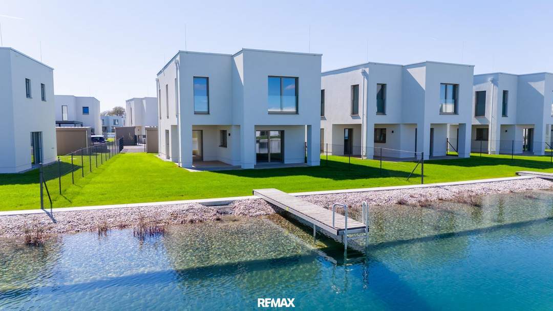 Ihr Wohntraum am See - Grafenwörth - Einfamilienhaus "Morgentau" direkt am Wasser - Urlaubsflair inklusive! Provisionsfrei