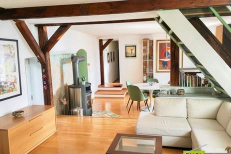 Gemütliches 3-Zimmer Loftwohnung im Dachgeschoss perfekt für Künstler, Single, Paare und kleine Familie, Wohnung-kauf, 398.000,€, 1140 Wien 14., Penzing