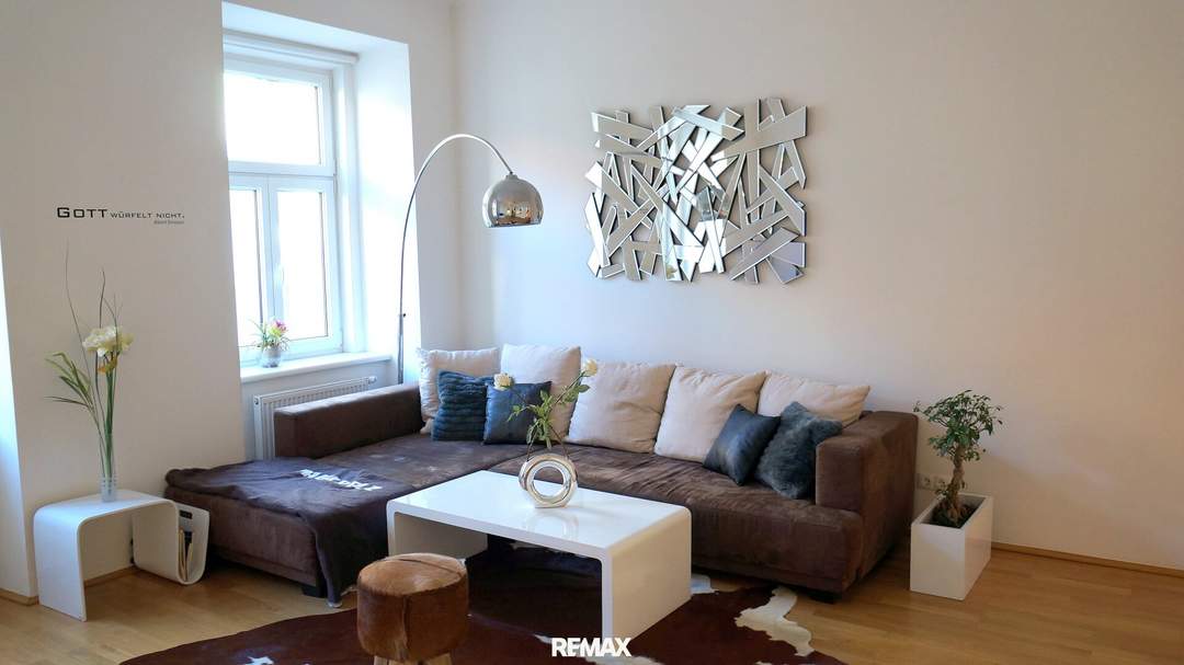 Stillvolle 2-Zimmer-Altbauwohnung mit Lift in sehr zentraler Lage (1030 Wien)