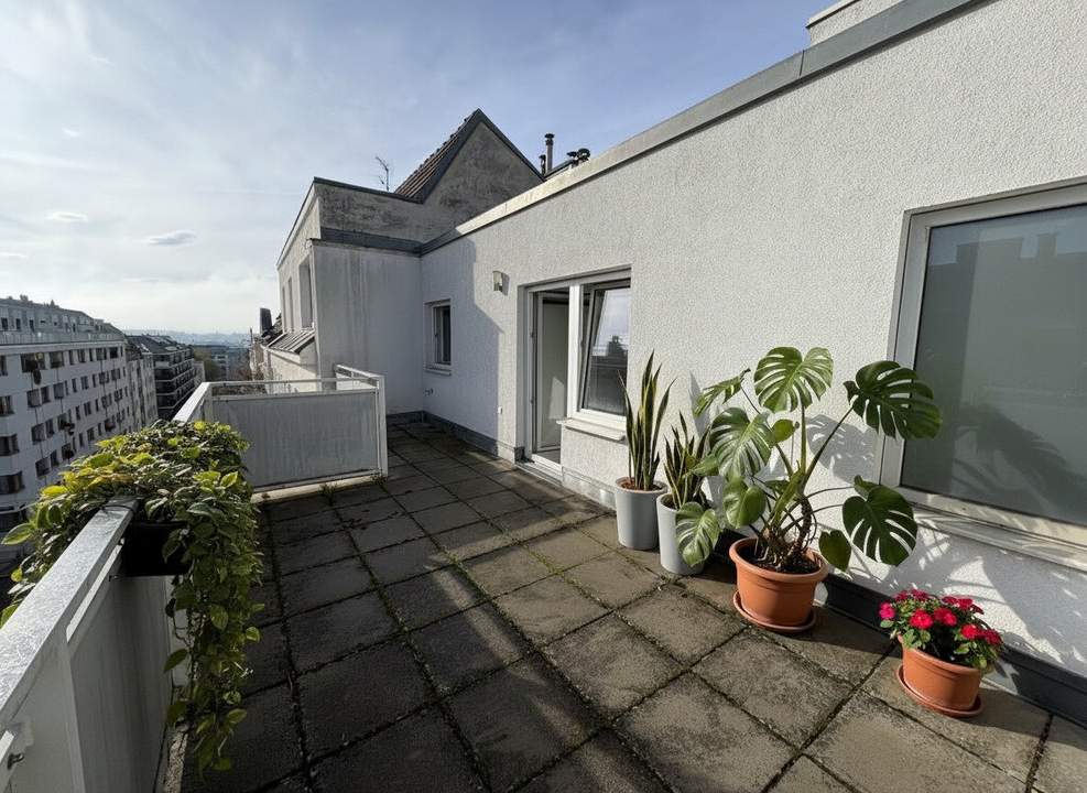 Sonnige 2-Zimmer Wohnung mit zwei Terrassen