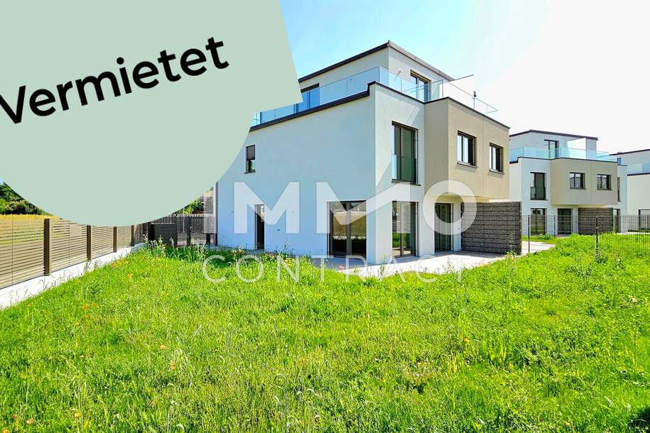 Mietkauf: Exklusive große Doppelhaushälfte auf Eckgrundstück - Modern - Lichtdurchflutet, Haus-miete, 1.818,90,€, 2486 Baden