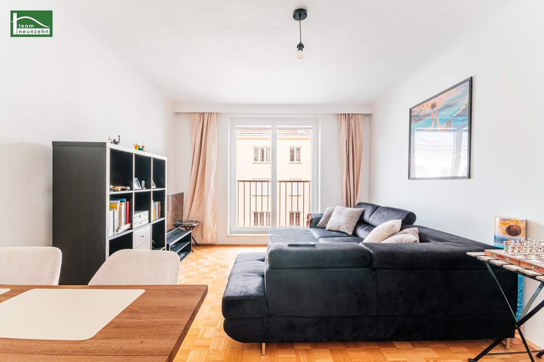 Charmante vermietete Altbauwohnung - sehr gute Aufteilung - 5. Stock mit Lift