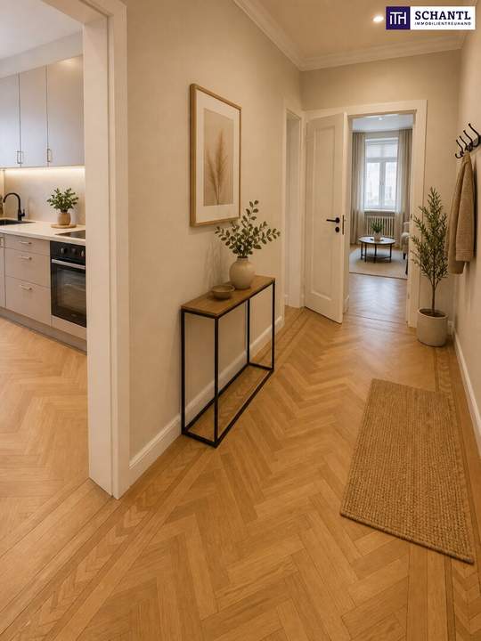 Hier entsteht, was du draus machst! Entzückende Altbauwohnung - Selbst Gestalten! Sanierungsbedarf! U-Bahn ums Eck + Traumhaft renoviertes Altbauhaus + Optimalste Infrastruktur und Anbindung!