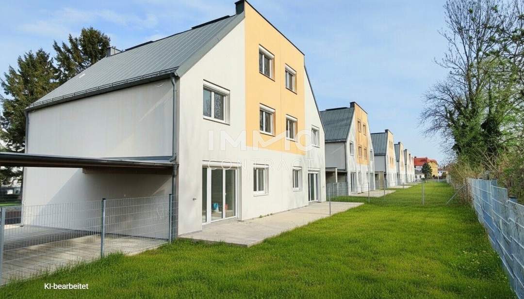 Mietkauf: Viel Platz und Privatsphäre - Doppelhaushälfte am Ende einer Sackgasse im Erstbezug