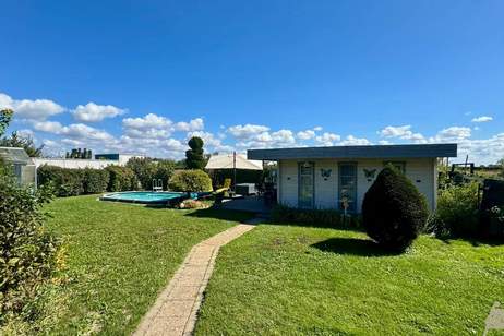 Einfamilienhaus mit Garten und Pool direkt in Podersdorf am Neusiedlersee., Haus-kauf, 649.000,€, 7141 Neusiedl am See