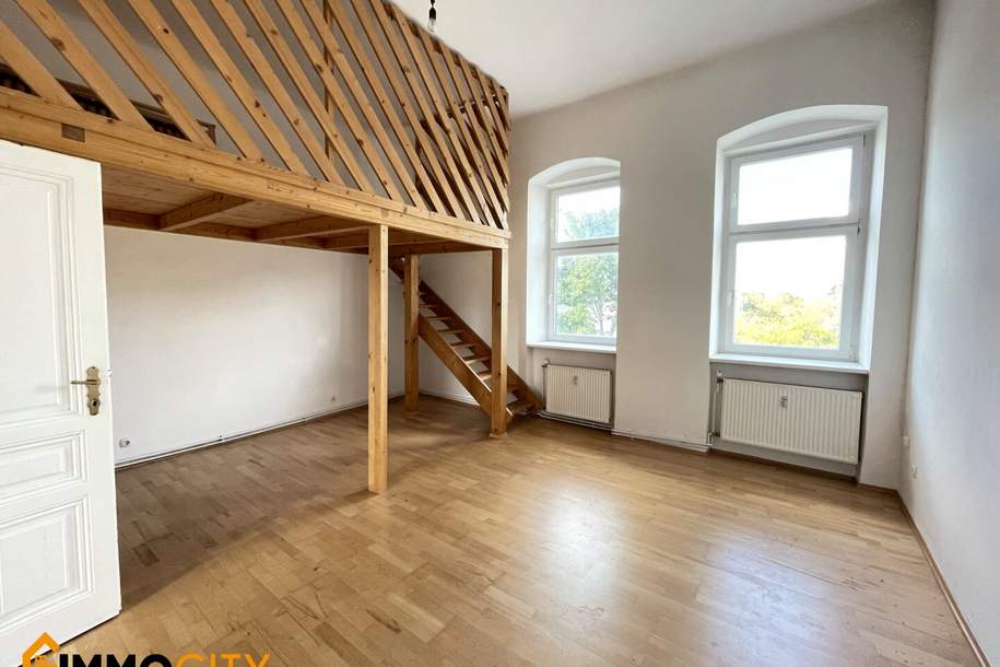 1,5-Zimmer-Wohnung mit Galerie/Hochbett in ruhiger Lage – Bockfließerstraße 2, 2232 Deutsch-Wagram, Wohnung-miete, 690,00,€, 2232 Gänserndorf