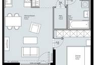 "Moderne 2-Zimmer-Wohnung mit Loggia in Toplage Donau City – Direkt an U1 &amp; Donaupark, inkl. Heizung &amp; Warmwasser"