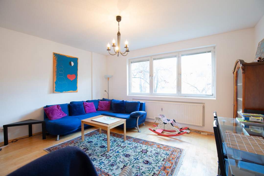 Wohnen, wo andere spazieren gehen – 2 Zimmer in absoluter Toplage im Grünen