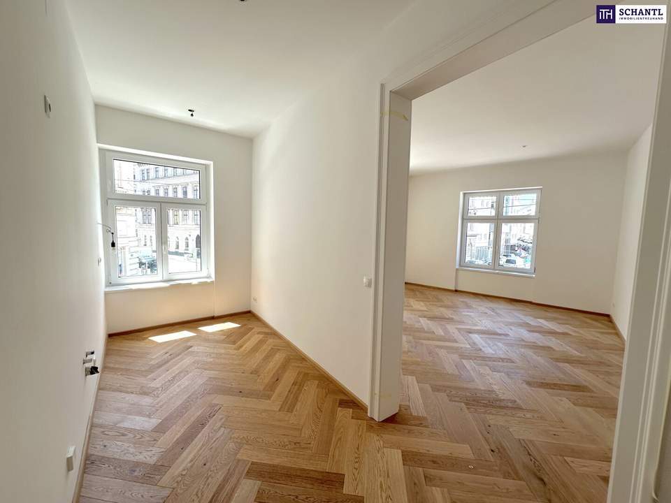 Großartige Altbauwohnung mit herrlichem Grünblick im Erstbezug!