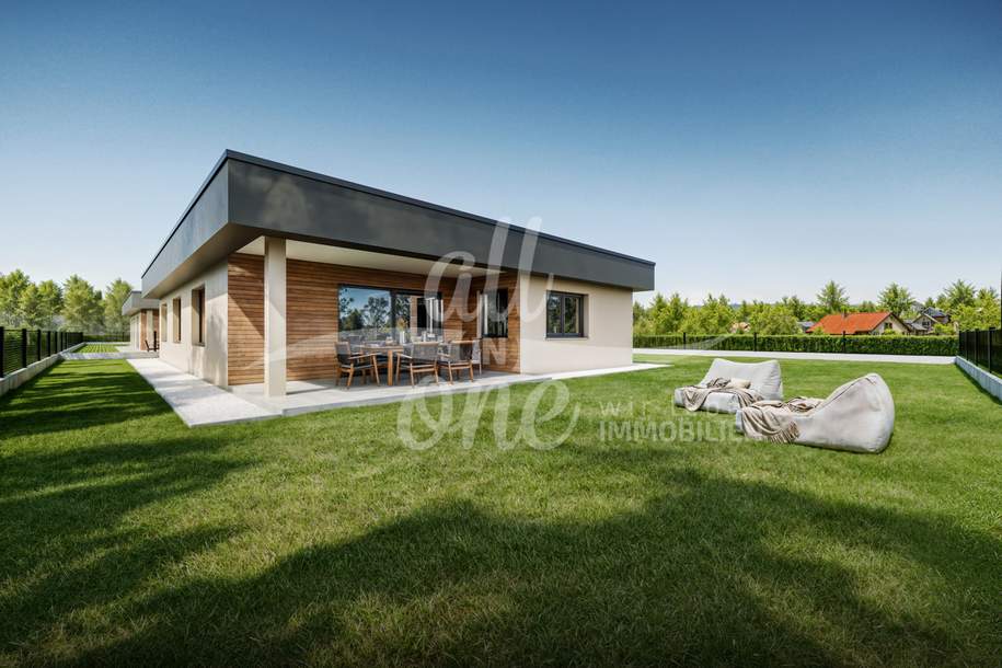 *Neubau* Bungalowtraum mit Garten, Terrasse &amp; Ausblick – Nähe Velden, Haus-kauf, 549.000,€, 9232 Villach Land