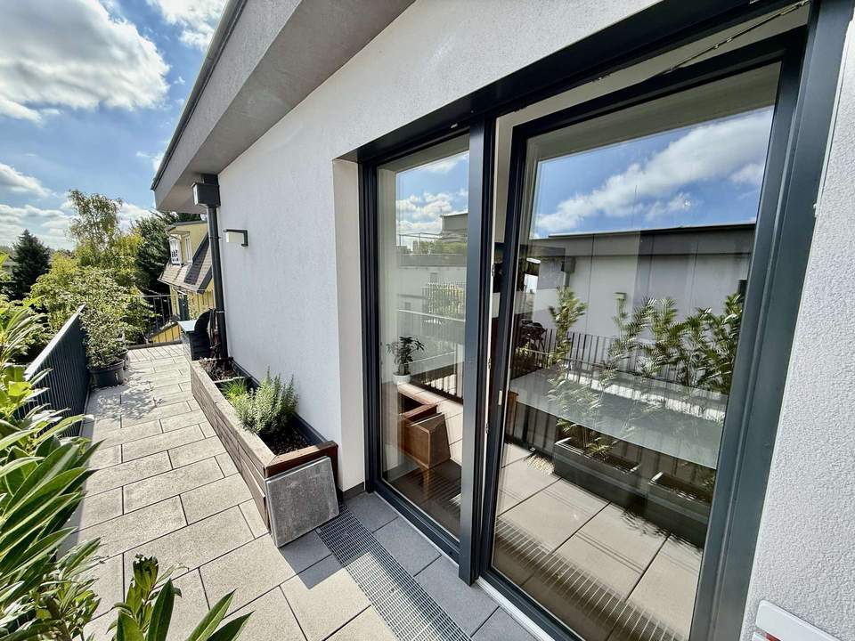 Wohnen an der alten Donau – Stilvoll ausgestattete Neubauwohnung bei Kaisermühlen & Panoramalage