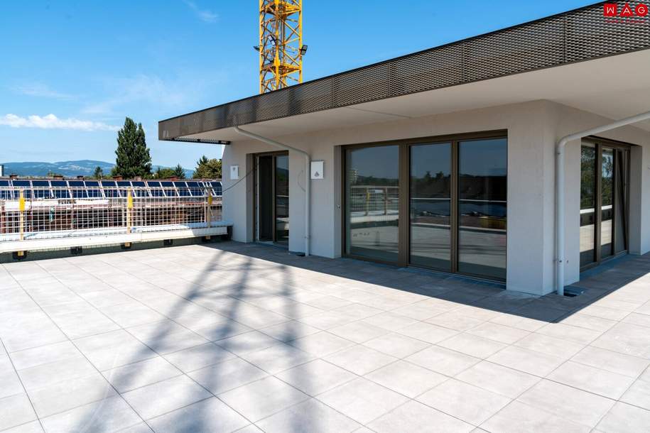 105 m² Dachterrasse für Ihr Leben im Freien – barrierefreie Komfortwohnung mit grünem Energiekonzept, Wohnung-kauf, 562.680,€, 4020 Linz(Stadt)