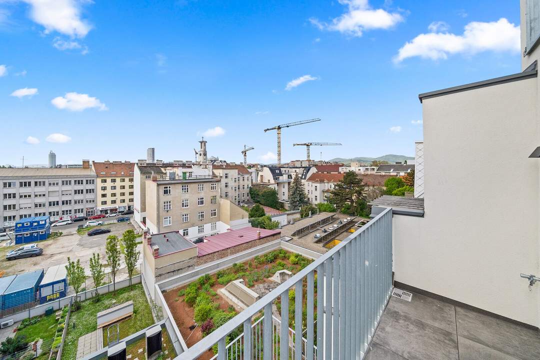 NEUBAU - 72,38 m² Dachwohnung plus 4,19 m2 Terrasse
