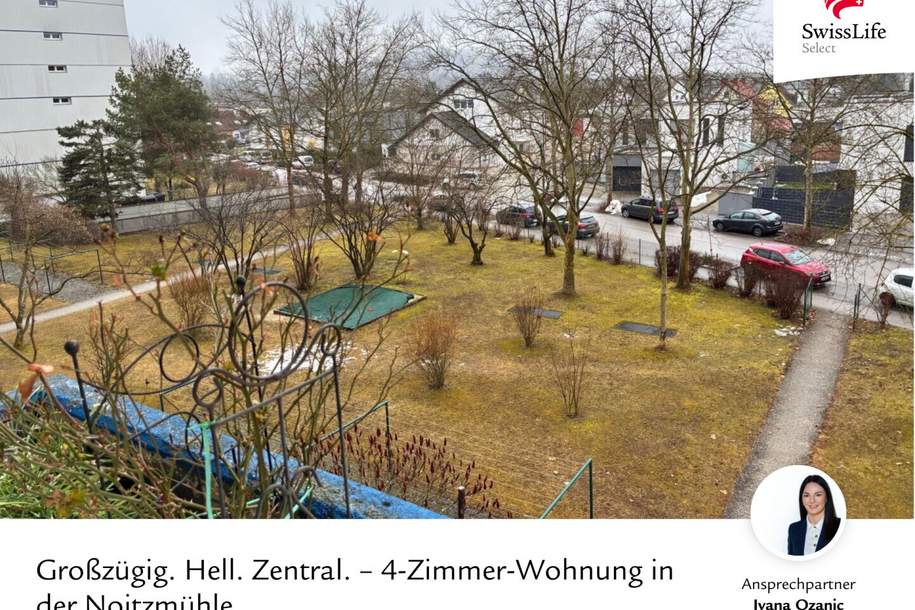 Großzügig. Hell. Zentral. – 4-Zimmer-Wohnung in der Noitzmühle, Wohnung-kauf, 208.000,€, 4600 Wels(Stadt)