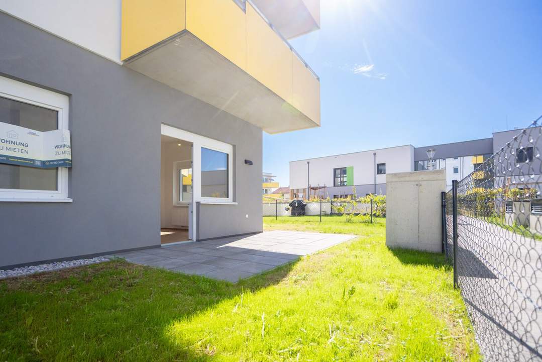 ERSTBEZUG „ein viertel grün“ in Wiener Neustadt - 3 Zimmerwohnung mit eigener Gartenoase