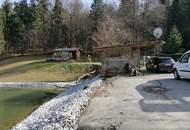 Freizeitgrundstück in ruhiger Lage mit Fischteichen!