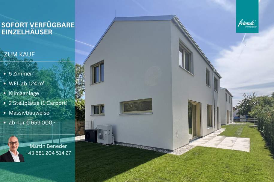 4 MODERNE ZIEGELMASSIV‑HÄUSER – ERSTBEZUG, Haus-kauf, 659.000,€, 2522 Baden