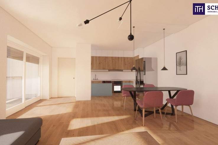 Stilvoll wohnen über den Dächern Wiens – ein 3-Zimmer-Dachgeschoßtraum mit 34 m² großer Sonnenterrasse, Wohnung-kauf, 499.000,€, 1100 Wien 10., Favoriten