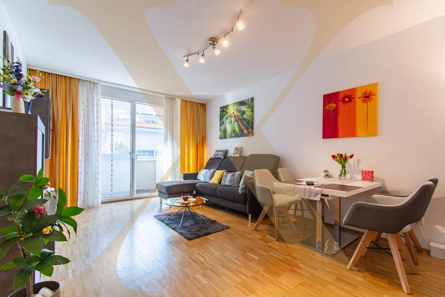 Freundliche 2-Zimmer-Wohnung mit Terrasse und eigenem Schrankraum in Urfahr nähe JKU zu vermieten!, Wohnung-miete, 885,13,€, 4040 Linz(Stadt)