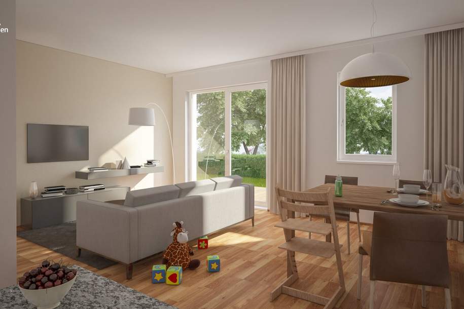 Anleger aufgepasst! - Erstklassiger Neubauerstbezug ab € 204.000,-- netto - PROVISIONSFREI - Jetzt günstig investieren wie schon lange nicht - ROSENGARTEN, Wohnung-kauf, 306.156,€, 1110 Wien 22., Donaustadt