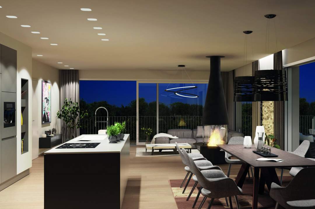 Grün Wohnen am Puls der Stadt: Sonniges Penthouse im neuen Graumann-Park