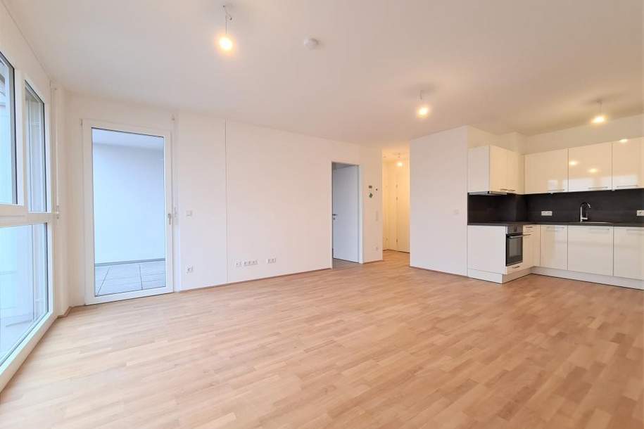 Moderne Neubauwohnung (6-18) mit Panoramafenster = ein SOMMERHIT!, Wohnung-miete, 946,00,€, 1210 Wien 22., Donaustadt
