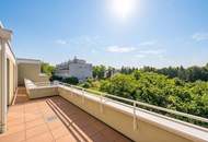 PROVISIONSFREI! Perfekt geschnittene 4-Zimmer-Familienwohnung | Terrasse von jedem Raum aus begehbar | Grünblick