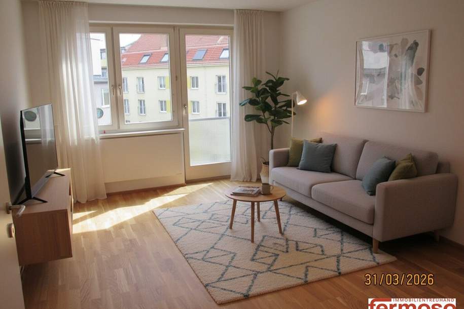 Charmante 3-Zimmer Wohnung, 61m², gepflegt, Parkett, 1210 Wien, €1500 mit Gutschein für Einbauküche, Wohnung-kauf, 265.000,€, 1210 Wien 21., Floridsdorf