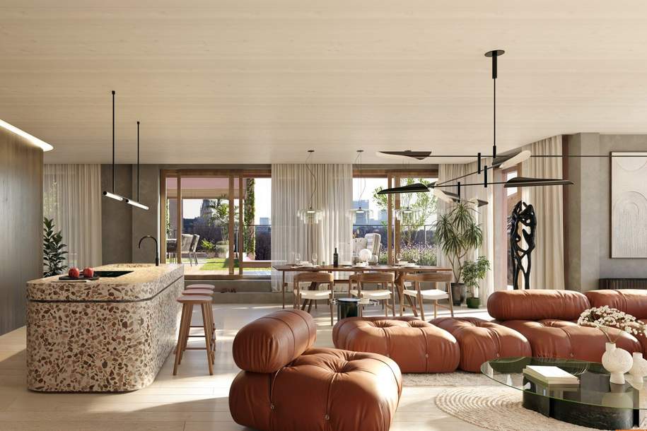 FUNKHAUS - Klimafitte Gartenwohnung mitten im 4.!, Wohnung-kauf, 1.030.000,€, 1040 Wien 4., Wieden