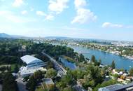 Blick zur Alten Donau vom 8.Liftstock - nähe U-Bahn und Donau Zentrum