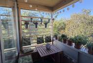 Helle Maisonette mit 2 Loggien und Gemeinschaftsgarten!
