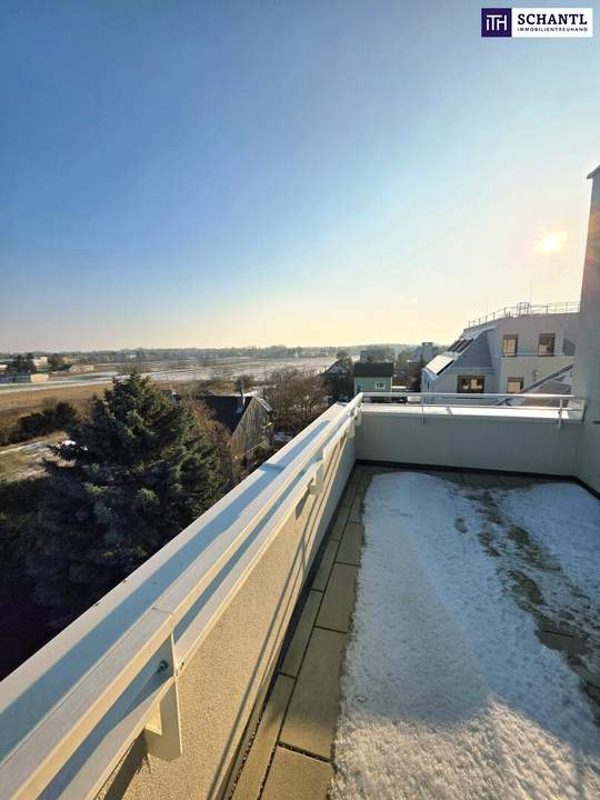 WOW - Ab ins Dachgeschoss mit 3 Terrassen! Klimaaktiv Bronze! Lichtdurchflutet + Perfekte Raumaufteilung + Hochwertige Ausstattung + Nachhaltig! TOP Neubau-Projekt mit naturnahen Gewässern ums Eck!