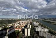 DANUBEFLATS: Sonniges Studio mit Balkon und Rundumblick (Gym, Pool, Spa, Lounges im Turm) - NEW