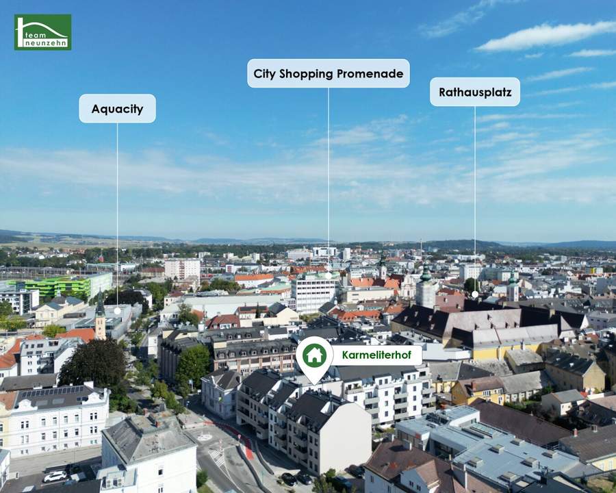 Lagerfläche im Zentrum von St. Pölten - zwischen Rathausplatz und Julius-Raab-Promenade!