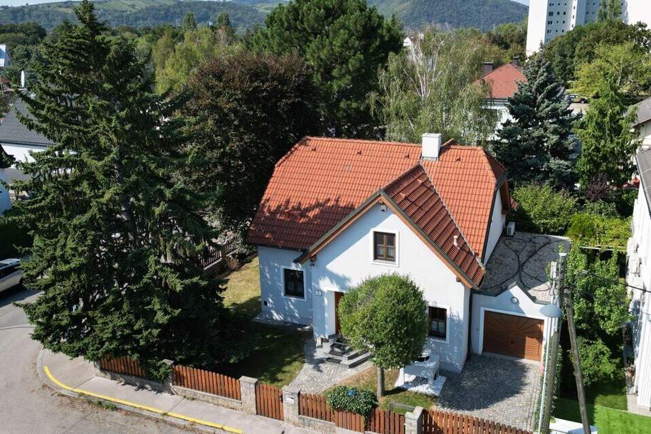 Schönes Einfamilienhaus auf Eckgrundstück (Eigengrund), Haus-kauf, 795.000,€, 1210 Wien 21., Floridsdorf