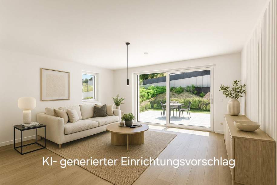 NEUBAU-GARTENWOHNUNG IN SONNIGER RUHELAGE, Wohnung-kauf, 280.000,€, 3012 Sankt Pölten(Land)