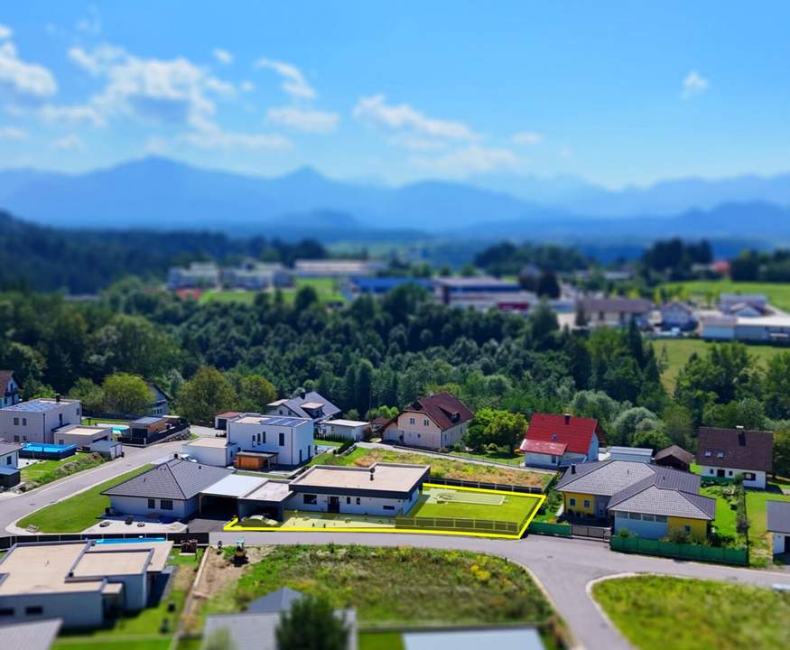 Ihr sonniges Traumhaus in Völkermarkt: Moderner Bungalow mit Pool und Partyraum