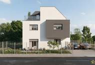 ZWISCHEN MARCHEFELDKANAL UND KH FLORIDSDORF! 198 m² NFL. PREMIUM DOPPELHAUS MIT KELLER UND 150 m² GARTEN. PROVISIONSFREI für den Käufer.